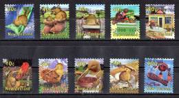 New Zealand 2000 Life - Cartoon Kiwis Set Of 10 Used - Gebraucht