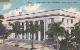 Florida Fort Myers Open Air Post Office City Of Palms - Fort Myers