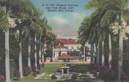Florida Miami Widener Fountain And Club House Lawn Hialeah Race Course - Fort Myers