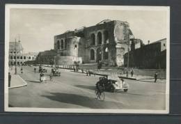 Vatican 1939 Postal Card Italy RomEmpire Street And Colosseum - Cartas & Documentos