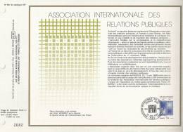 France CEF 541 - Association Internationale Des Relations Publiques - 1er Jour 10.06.1980 Paris - T. 2091 - Brieven En Documenten