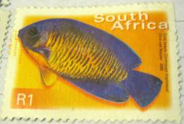 South Africa 2000 Fish Coral Beauty 1r - Used - Used Stamps