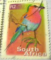 South Africa 2000 Bird Lilacbreasted Roller 2r - Used - Gebruikt