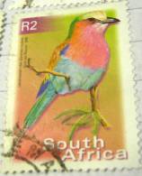 South Africa 2000 Bird Lilacbreasted Roller 2r - Used - Gebruikt