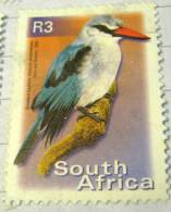 South Africa 2000 Bird Woodland Kingfisher 3r - Used - Usati