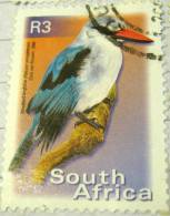 South Africa 2000 Bird Woodland Kingfisher 3r - Used - Used Stamps