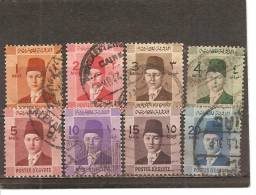 Egipto - Egypt. Nº Yvert  187-91, 192, 194-95 (usado) (o) - Used Stamps