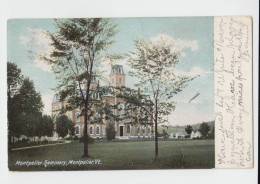 Montpelier Seminary Montpelier Vermont USA 1906 PC - Montpelier