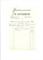 CANY-R.LEVASSEUR-IMPRIMERIE PAPETERIE -1937 - Imprimerie & Papeterie