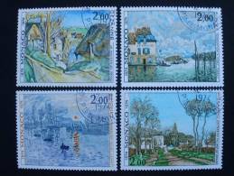 Monaco Mi 1126/9 Oo Used, 100 Jahre Impressionismus - Used Stamps