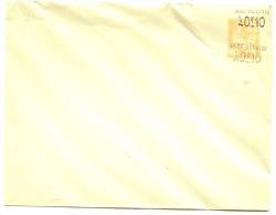 LPP12 - ENVELOPPE TYPE MOUCHON PRIMITIF 15c 147x112mm  VARIETE DE SURCHARGE - PATTE COLLEE - Enveloppes Types Et TSC (avant 1995)