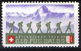 FP 439 - INFANTERIE - GEB. FÜS. BAT. 89 Neuf - Labels