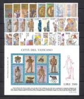 VATICANO / VATICAN CITY 1987 --ANNATA COMPLETA -- YEARS COMPLETE **MNH - Volledige Jaargang