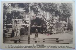 Belgique - Oostacker - La Grotte Avec Statue Miraculeuse De N.-D. De Lourdes - Andere & Zonder Classificatie