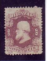 KING PEDRO II-20 R-BRAZIL-1866 - Used Stamps