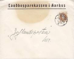 Denmark LANDBOSPARREKASSEN I AARHUS (Bank) AARHUS 1930 Cover Brief Locally Sent - Briefe U. Dokumente