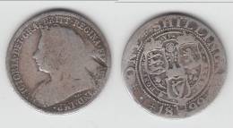 ****  GREAT BRITAIN - GRANDE-BRETAGNE - 1 SHILLING 1899 VICTORIA - SILVER - ARGENT **** EN ACHAT IMMEDIAT !!! - I. 1 Shilling