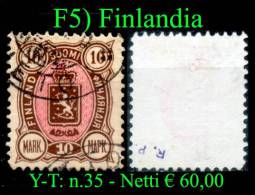 Finlandia-F005 - Oblitérés