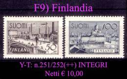 Finlandia-F009 - Unused Stamps