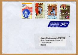 Enveloppe Partiellement Timbrée To Ghlin Belgium - Storia Postale