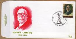 Enveloppe FDC 2047 650 Joseph Lemaire - Unclassified