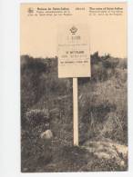 Worldwar 1914-18 Langemark-Poelkapelle Ruines Of Saint-Julien- Memorial Tablet Of The Taking Of St Julien By The English - Langemark-Poelkapelle