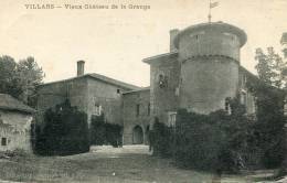 CPA 01 VILLARS VIEUX CHÂTEAU DE LA GRANGE 1917 - Villars-les-Dombes