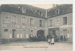 72 --- VIBRAY  Hotel Du Chapeau Rouge   ANIMEE  J Bouveret édit - Vibraye