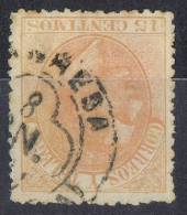 Sello 15 Cts Alfonso XII, Fechador Trebol MANRESA (barcelona) Num 210 º - Used Stamps