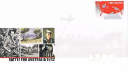 Australie - Aérogramme Battle For Australia 1942 - Luchtpostbladen