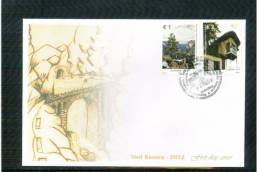 Kosovo 2012  Europa Cept Satz / Set FDC - Kosovo