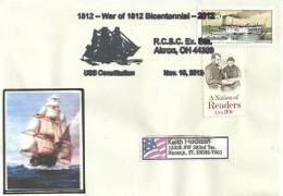 American–Canadian War Of 1812. ( Voilier Trois Mâts Frégate USS Constitution)  Akron. Ohio., Enveloppe Souvenir - Covers & Documents