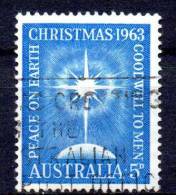 AUSTRALIA 1963 Christmas - Peace On Earth 5d  FU - Gebraucht