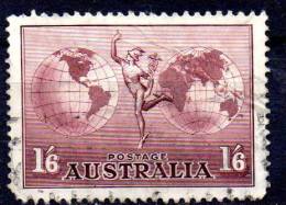 AUSTRALIA 1934 Hermes - 1s.6d. - Purple  FU - Gebruikt