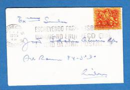 CORREIOS II . LISBOA 2  - 1.1.1965 - Lettres & Documents