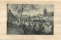 Duisburg - Markt Auf Dem Burgplatz Um 1897           Ca. 2000 - Duisburg