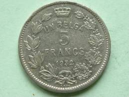 1932 - UN BELGA / 5 FRANCS - Morin 386 ( For Grade, Please See Photo ) ! - 5 Francs & 1 Belga