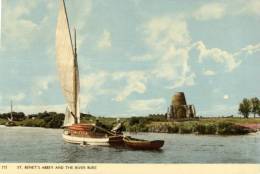 (432) Very Old Postcard - Carte Ancienne - UK - River Bure St Benet's Abbey - Sonstige & Ohne Zuordnung