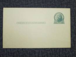 USA JEFFERSON POSTAL STATIONARY CARD - Andere & Zonder Classificatie