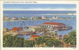 Etr - USA - NANTUCKET - Steamboat Wharf From Tower - Nantucket