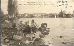 22 - CHATELAUDREN - Lavandières à L'Etang De Châtelaudren - Châtelaudren