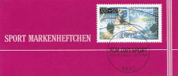 DSH-MH 13b, Markenheftchen Sportmarken Der Deutschen Sporthilfe, BERLIN 1990, Gest: BERLIN ERSTAUSG., 6x 864 Vollständig - Carnets