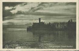 GERMANY – LANGENARGEN – MONTFORT CASTLE -NOT  SHINING - NEW UNUSED SLIGHT DAMAGE BOTTOM PART (PART IN WHITE) RE:20   NR - Langenargen