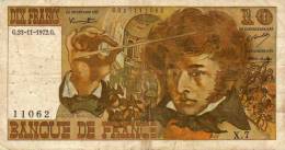 Dix Francs - Banque De France - Hector Berlioz - G.23-11-1972.G. - X. 7 - 10 F 1972-1978 ''Berlioz''