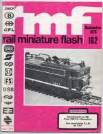 Revue RMF N°162 Septembre 1976 - Rail Miniature Flash - (Train - Modélisme) - Trains