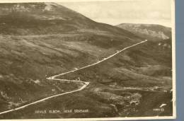 (275) Very Old Postcard - Carte Ancienne - UK - Braemar Devil Elbow - Aberdeenshire