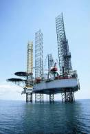 (N51-078  )   Petroleum Offshore Platform Oil Well Pumpjack Pump Offshore Drilling - Oil