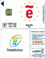 Télécarte  Téléfonica 2000+100PTA  Espana 1995 08/95   Vide TTB état **** - Collezioni