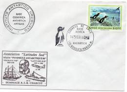 Chili 1986 Base Scientific Antarctica Uruguay - Research Stations