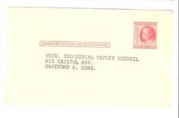 Postal Card - Franklin -  Hartford Safety Council, Hartford, CT - 1941-60